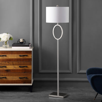 April 61" Metal LED Floor Lamp - JONATHAN Y